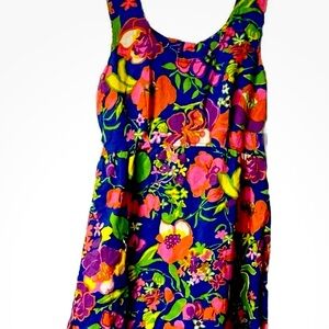 Vintage ~ Women’s ~ Dress ~ Size 18 ~ Long ~ 1960s 1970s ~ Vintage ~ XL ~ Maxi